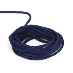 Шнур для одежды d-4.5мм, цвет Синий (на отрез)  в 